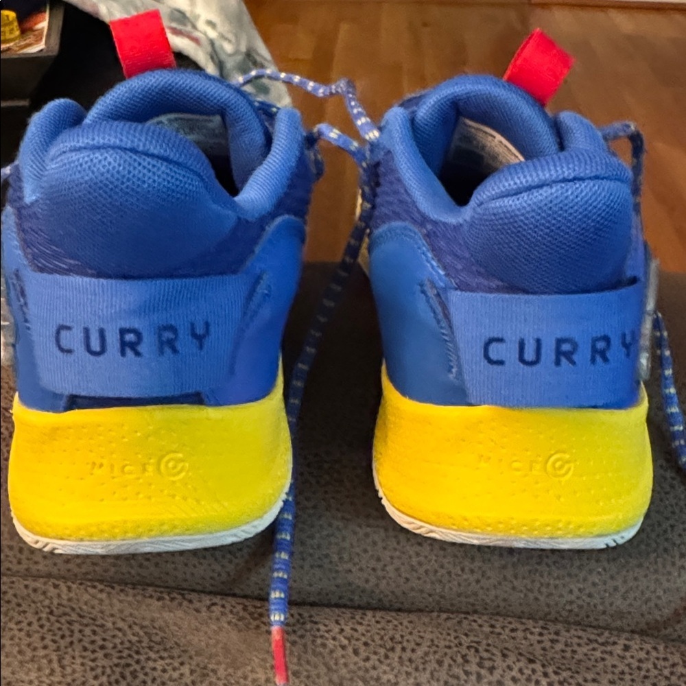 Under Armour Youth GS Curry 3Z7 Shoes Size 6.5 Blue - Picture 3 of 5